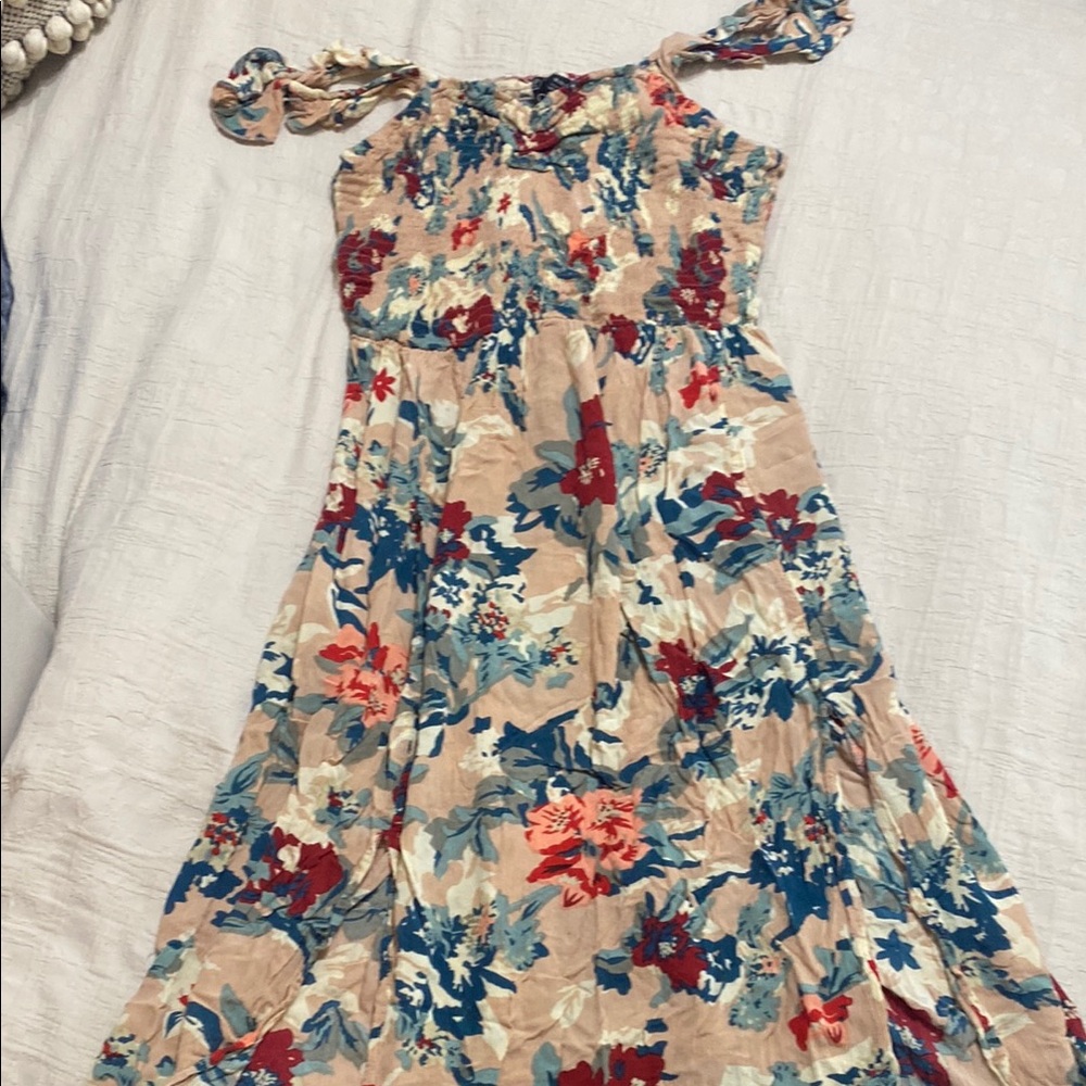 Floral Off-Shoulder Dress